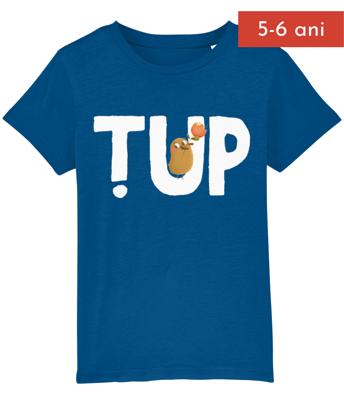 Tricou Țup albastru 5-6 ani